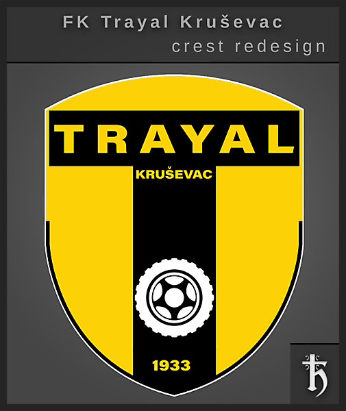 Trayal Krusevac - Crest Redesign