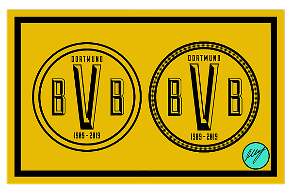 Borussia Dortmund Crest Redesign III