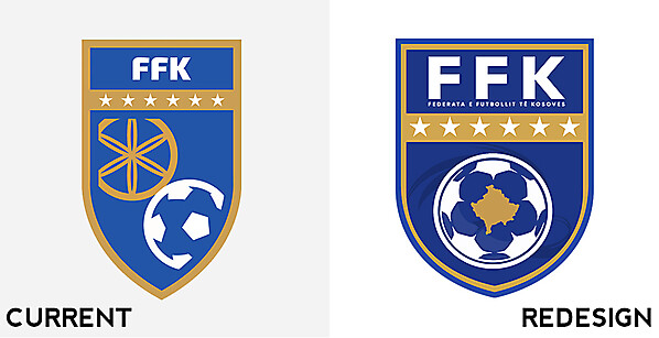 KOSOVOxEO LOGO - FFK LOGO COMPARISON  