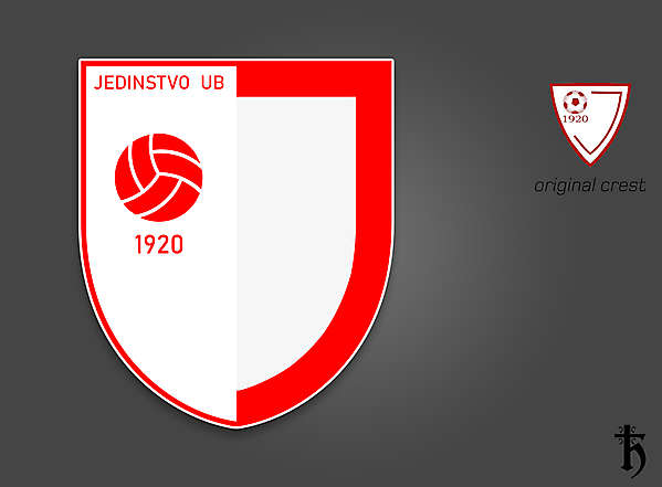 Jedinstvo Ub - crest redesign