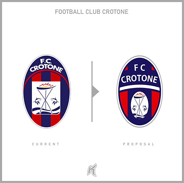 FC Crotone Logo Redesign
