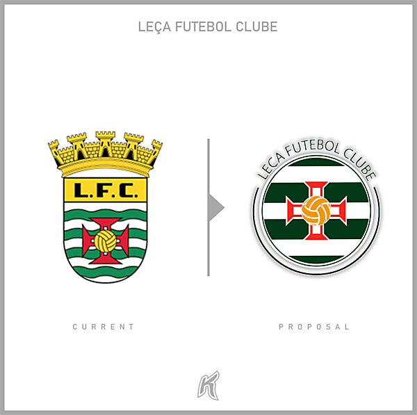 Leça FC Logo Redesign