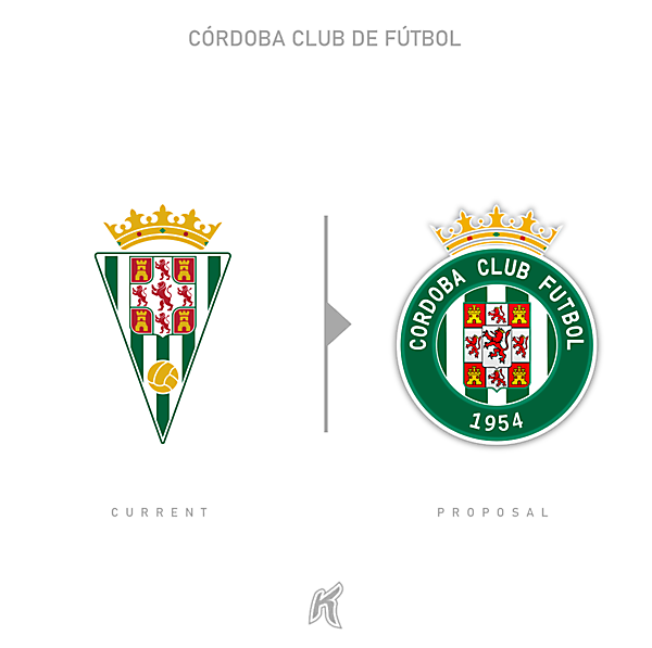Córdoba CF Logo Redesign
