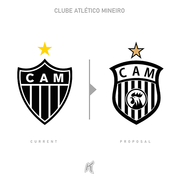 Atlético Mineiro Logo Redesign