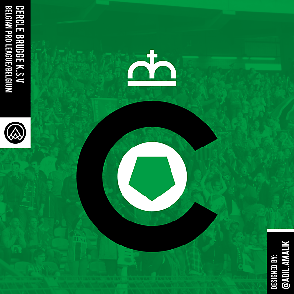 Cercle Brugge K.S.V crest redesign 