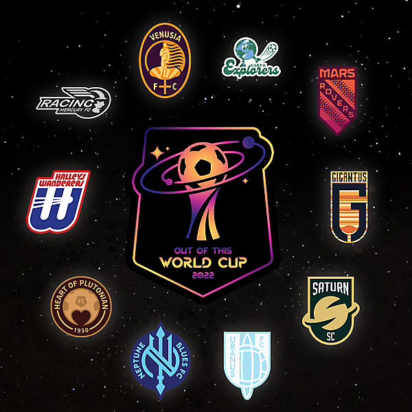 Out Of This World Cup Crests