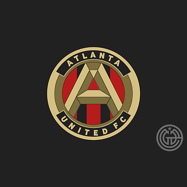 ATLANTA UNITED FC crest redesign concept