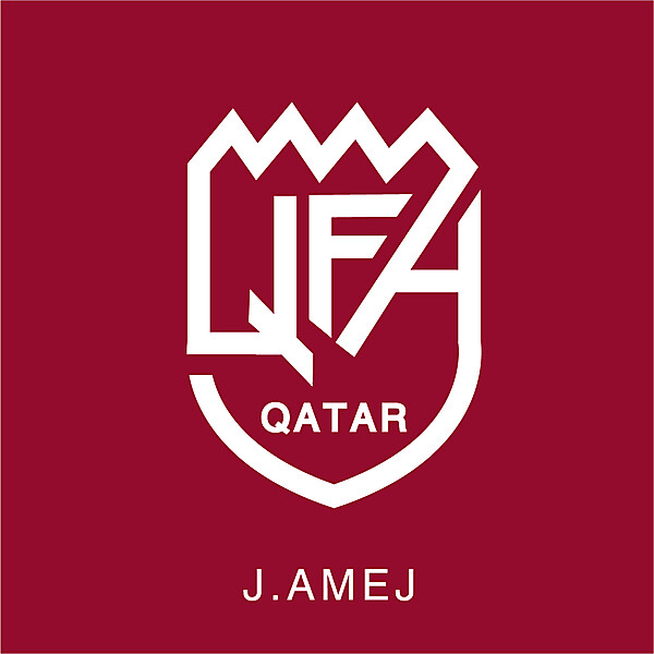 QATAR LOGO FOOTBALL