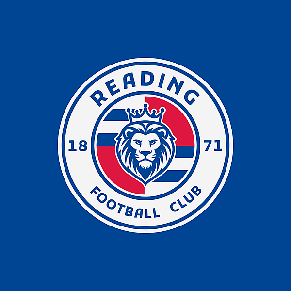 Reading Football Club – Regal Lion Crest (England)