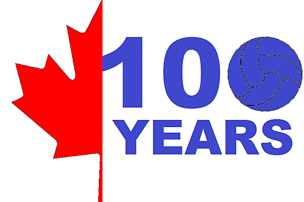 Canadian Soccer Association 100 Years  Logo
