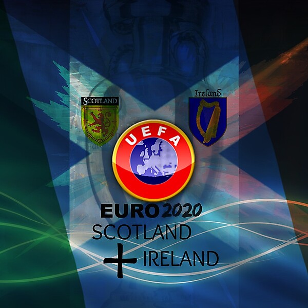 Scotland Ireland 2020 Euro (Possible Bid) Fanmade Logo