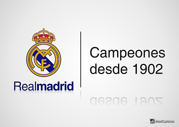 Real Madrid 112th anniversary design