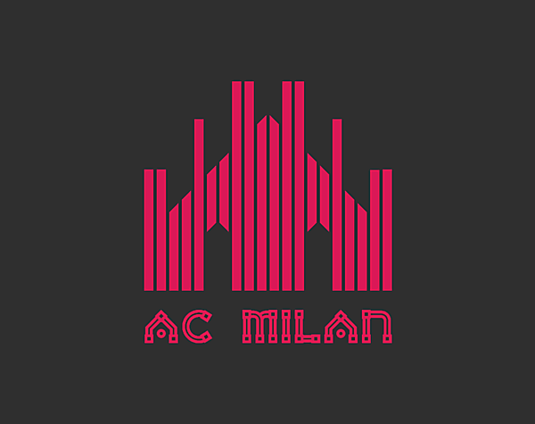 AC Milan alternative logo concept.
