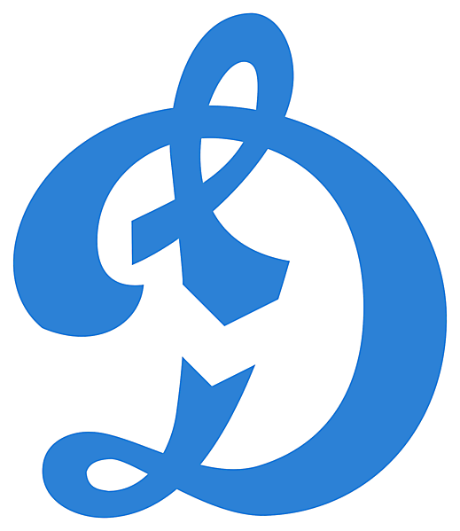 FC Dinamo Minsk  iconic " D " update logo.