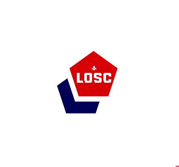 Lille  OSC  minimalistic logo  update, 