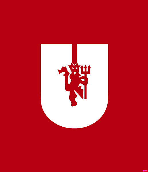 Manchester United logo.