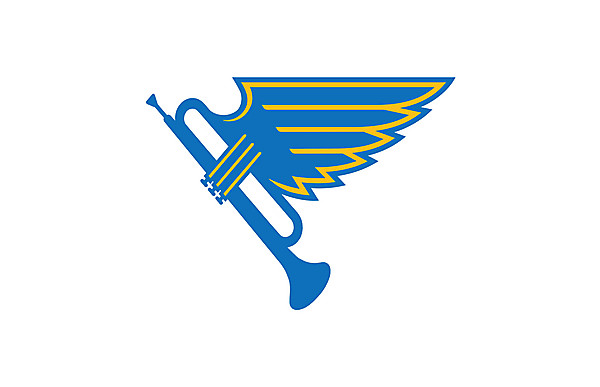 St . Louis  Blues  logo .