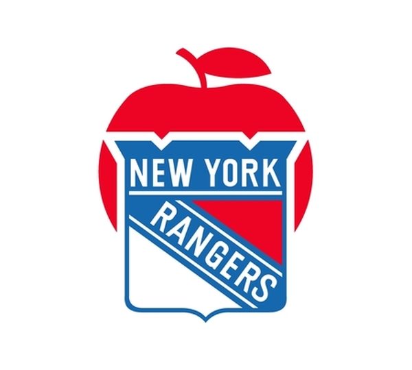 New York Rangers Big Apple logo .