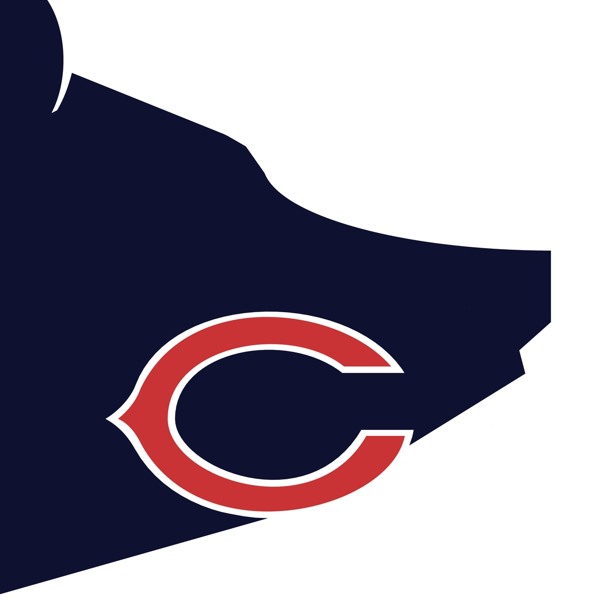 Chicago Bears logo .