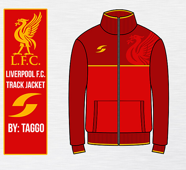 Liverpool Red Track Jacket