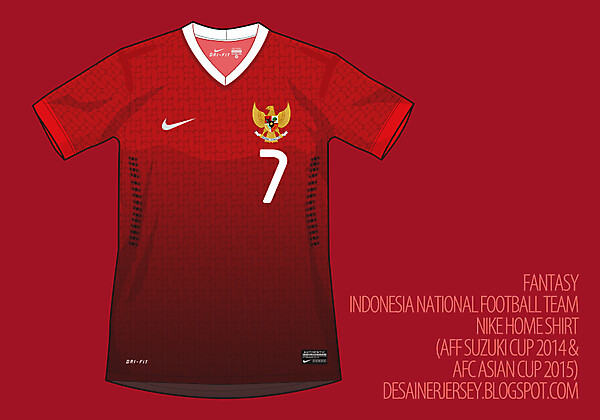 Indonesia Fantasy 14/15 Home Shirt