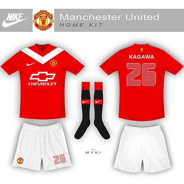 Manchester united Home Kit 