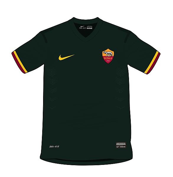 AS Roma Nike concept - 3rd shirt