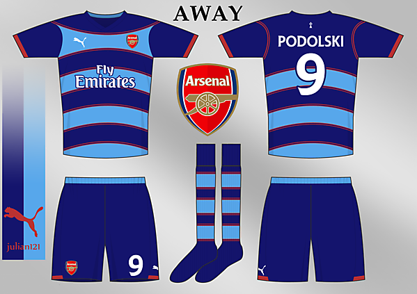 Arsenal Away