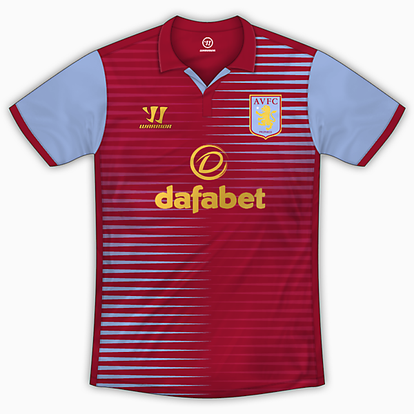 Aston Villa Home Shirt - Warrior