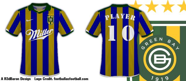 NFL Team Kits: Green Bay Packers Home