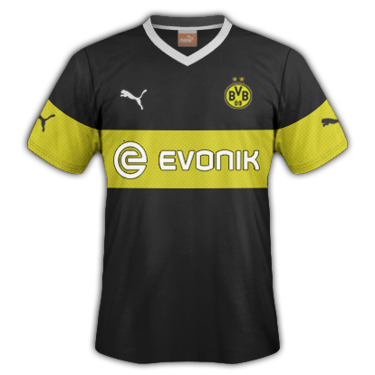 Borussia Dortmund Away Fantasy Kit 2014/2015