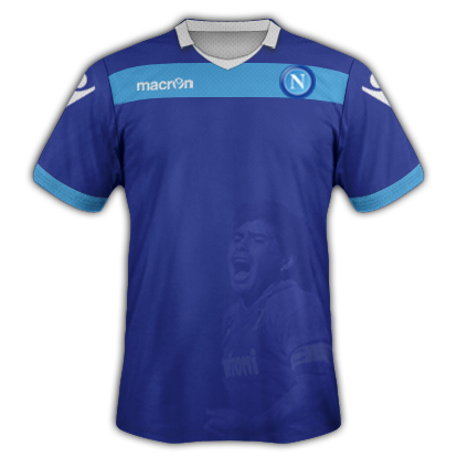 Napoles Fantasy Away Kit 2014/2015 "REI MARADONA" Special Edition