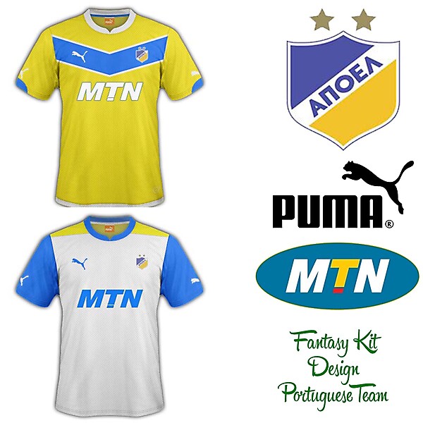 APOEL Home and Away Fantasy Kit 2014/2015