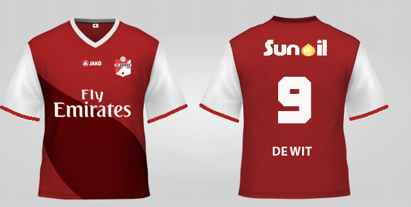 FC Emmen Home fantasy kit 2014-2015