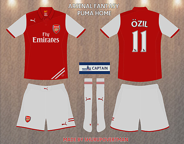 Arsenal Fantasy Puma Home