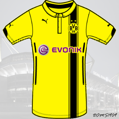 Borussia Dortmund - PUMA ACTV Home Kit - #4