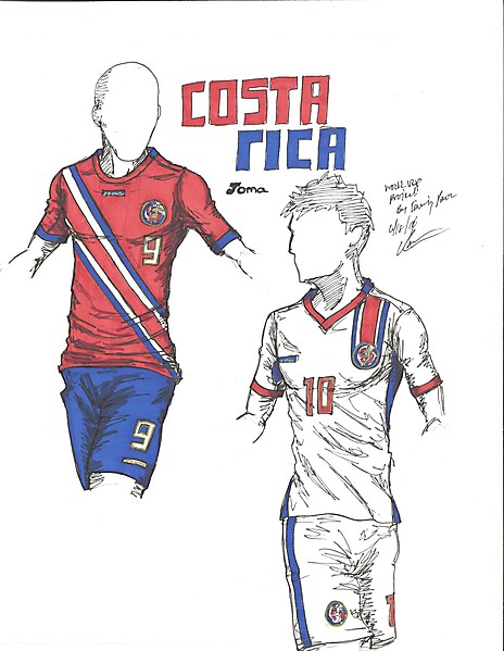 World Cup Project by Irvingperceni - Group D - Costa Rica