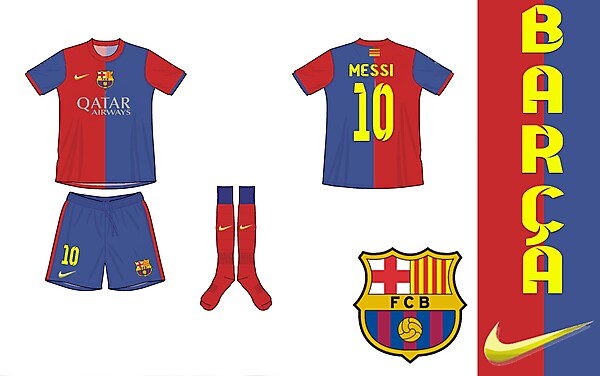 FC Barcelona Home Kit