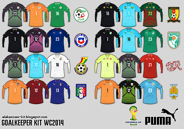 Puma 2014 World Cup GK 