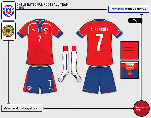 Chile Home - World Cup Competition