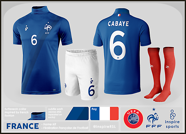 France Kit - World Cup Competition, Semi Finals