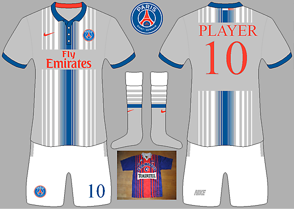 PSG Away Kit (inspired by 1993/1994 kit)