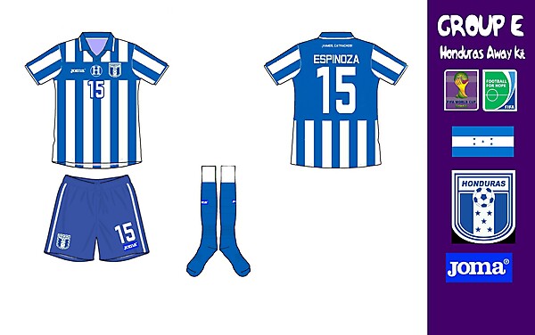 Honduras Away Kit