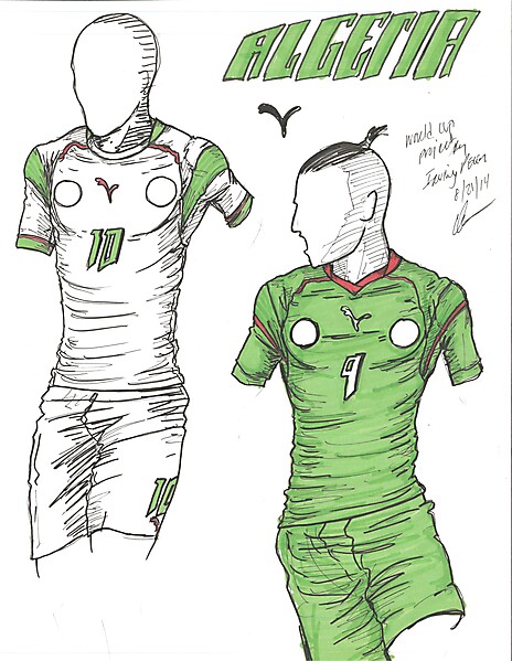 World Cup Project by Irvingperceni - Group H - Algeria