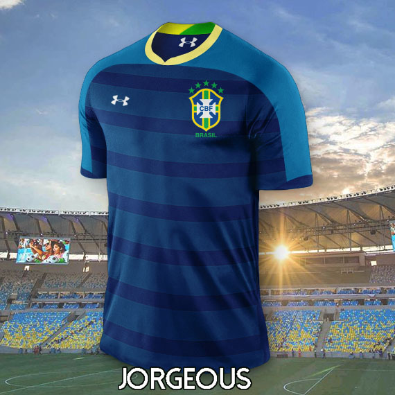 Brazil UNDER ARMOUR AWAY Kit