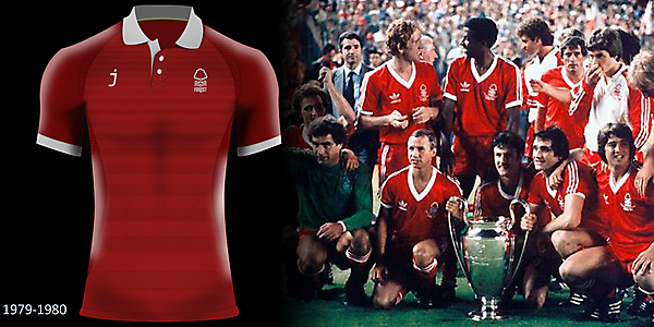 Nottingham Forest home jersey by J-sports