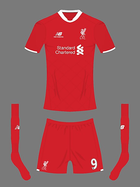Liverpool FC new balance home kit