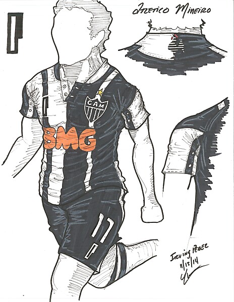 Design Football League - Azure League - MD7 - Atletico Mineiro by Perceni