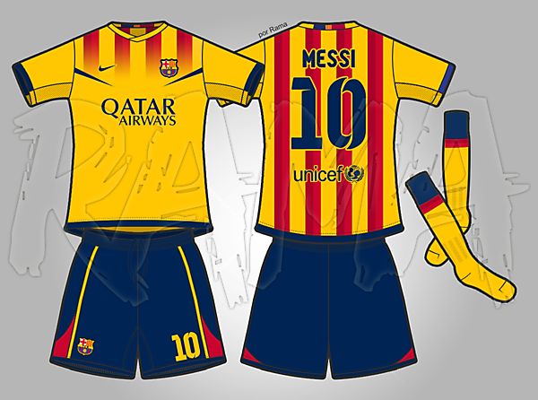 FC BARCELONA - AWAY