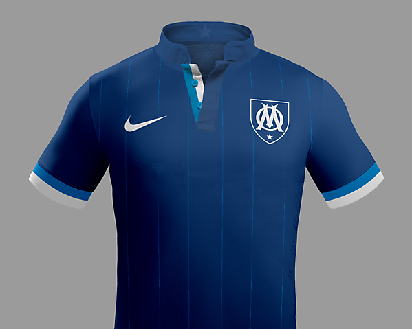 Marseille Fc 2015-/2016 Away Kit / With Nike